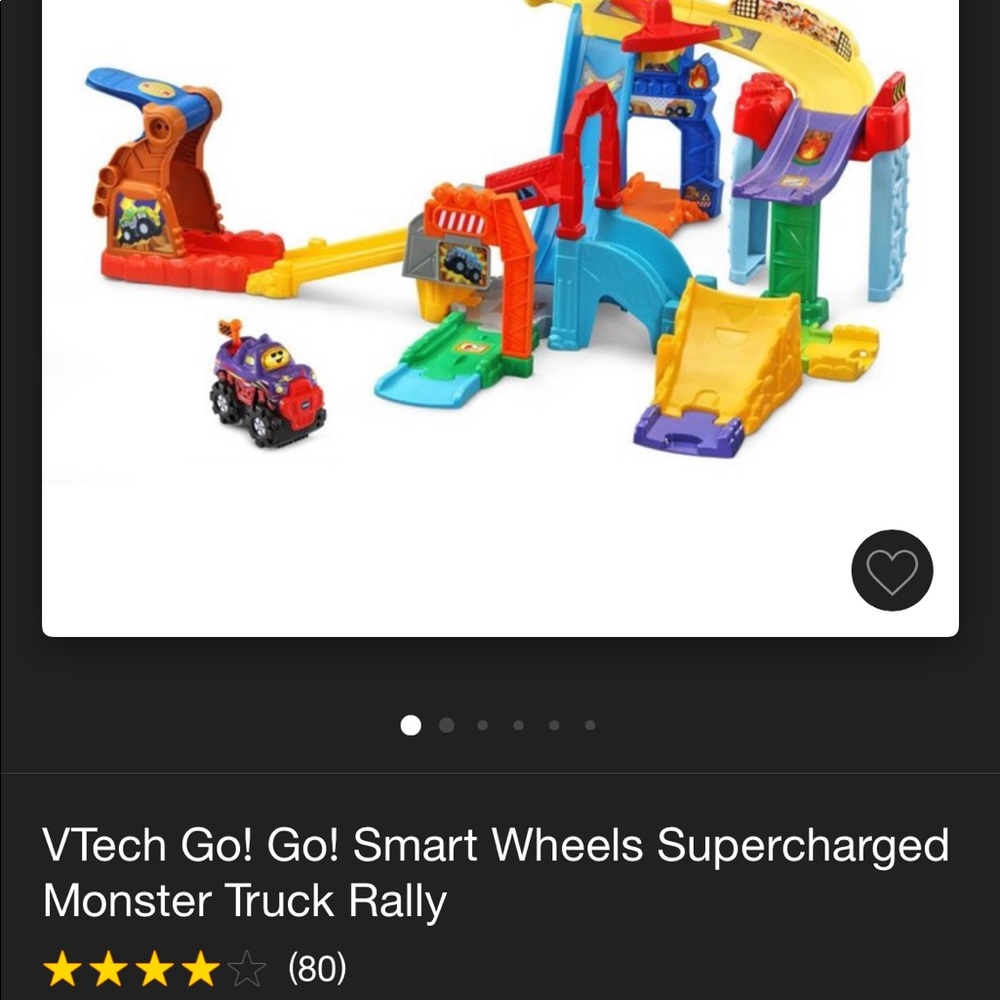 VTech Go! Go! Smart wheel supercharged monster truck rally